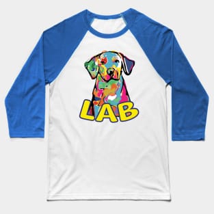 Artistic Labrador Baseball T-Shirt